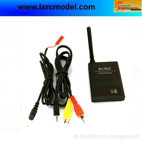 FPV 5.8G A/V Receiver W/Channel Number Display RC805